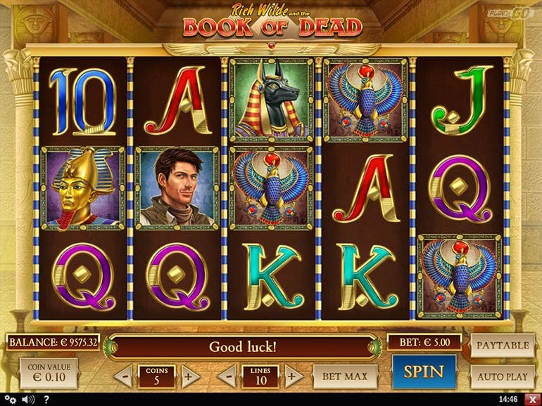 Book of Dead at Mr Jones Casino